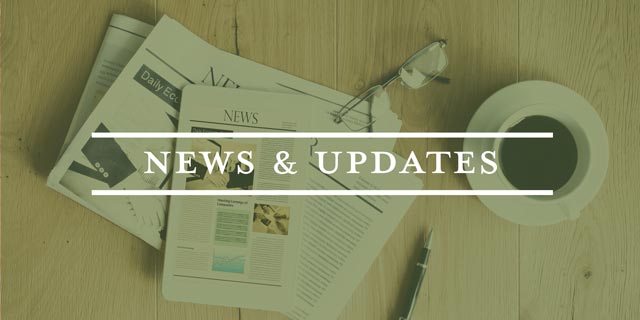 news and updates text