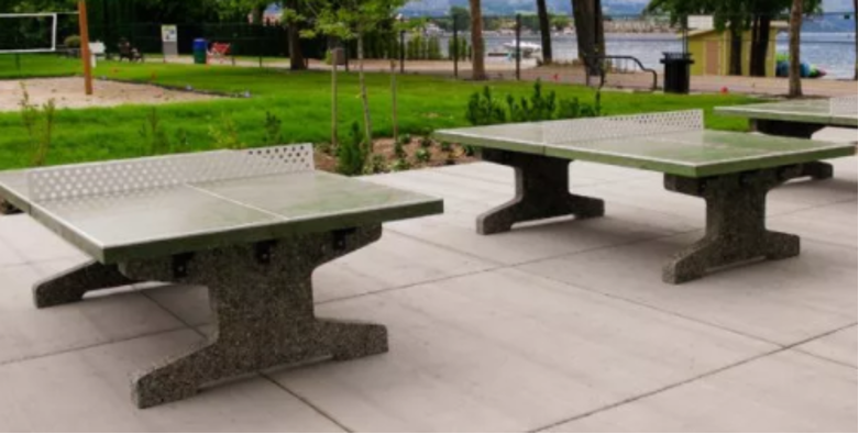 concrete table