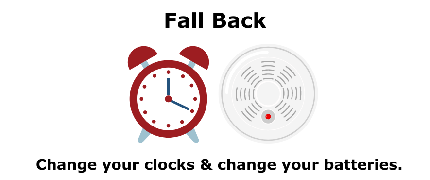 Fall back, change the clocks and the batteries 