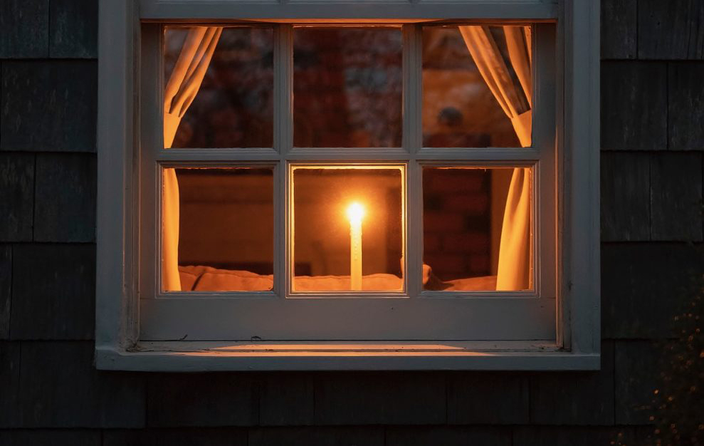 candle in window