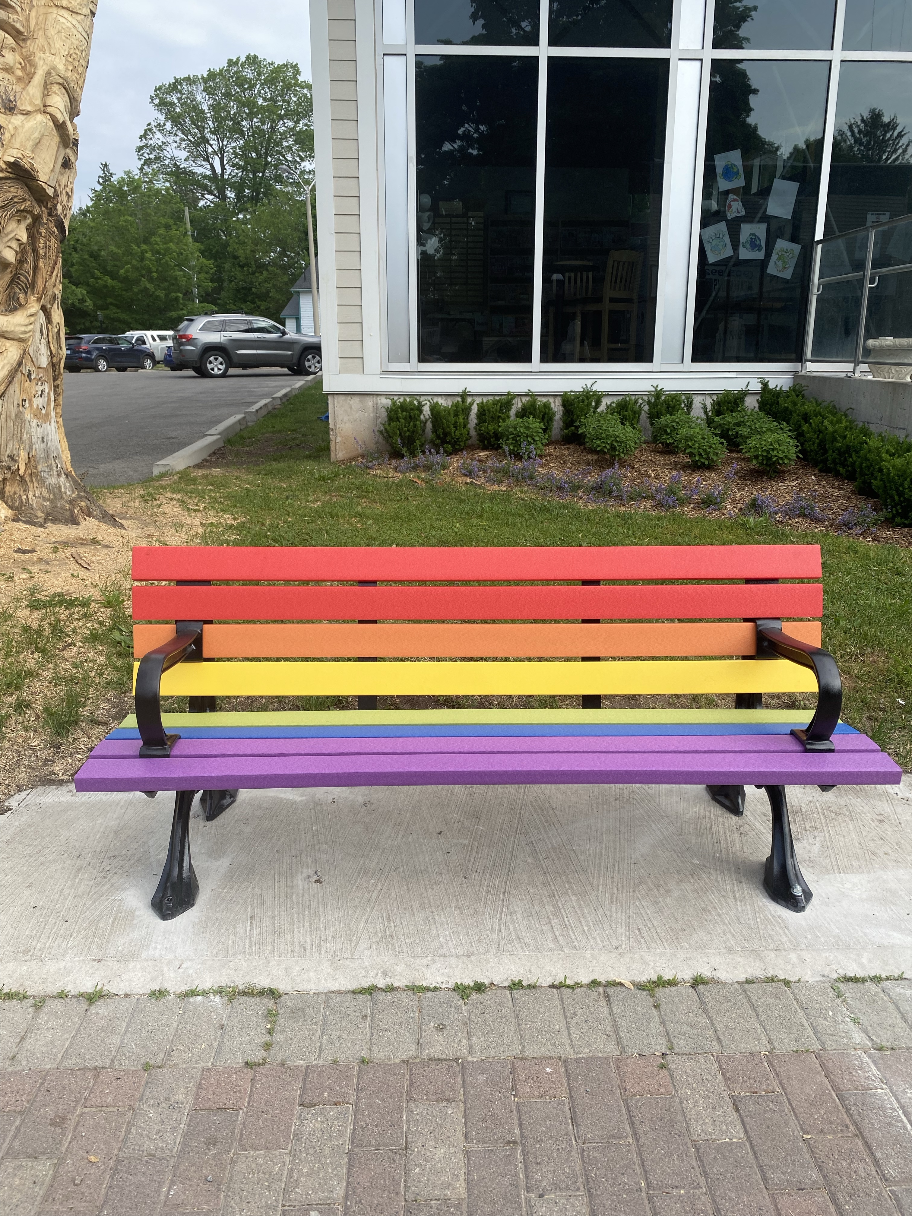 pride bench