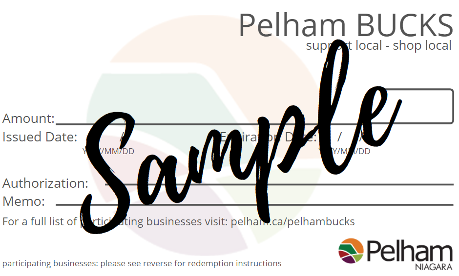 sample of the pelham bucks certificate