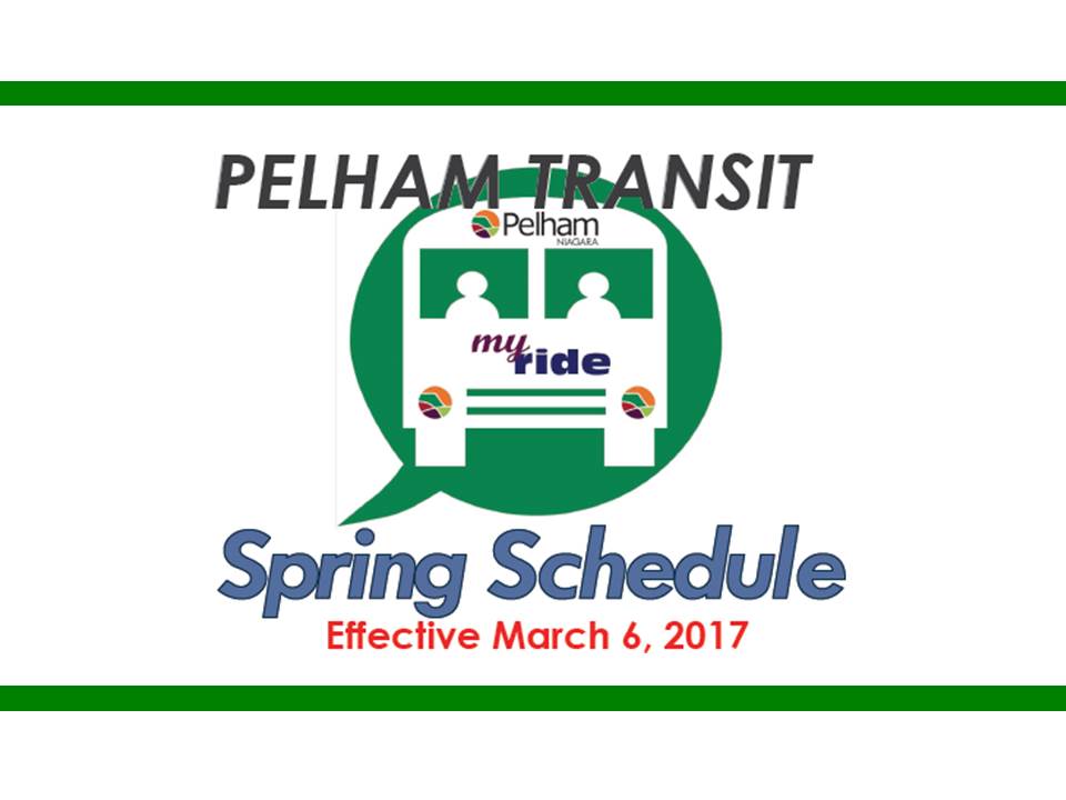Pelham Transit Spring Schedule