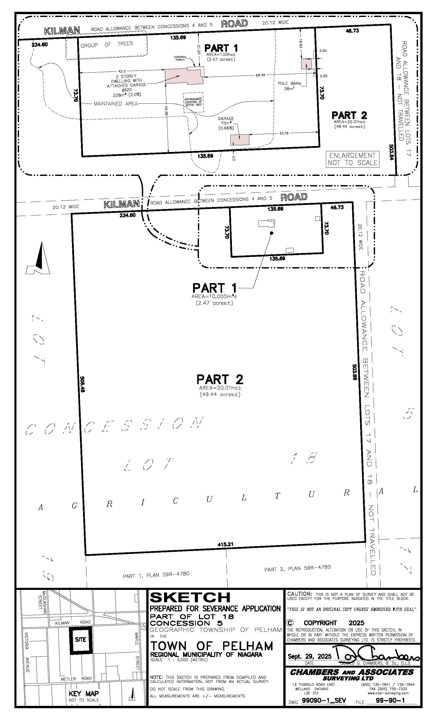 920 Kilman Road Sketch