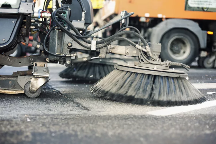 street sweeper brush