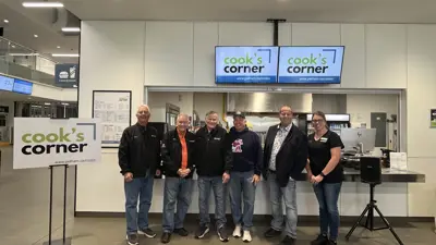 Concession now named Cook's Corner after naming event on October 24